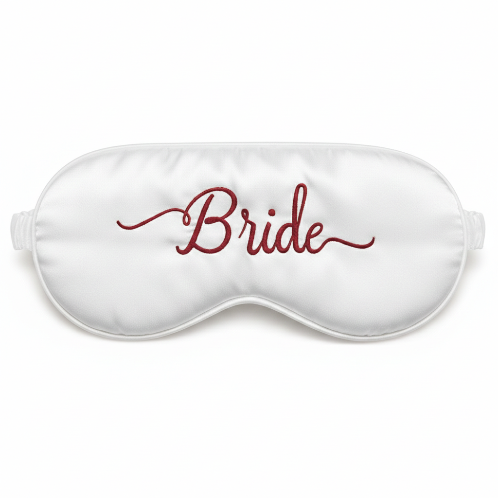 Bride Satin Sleep Mask