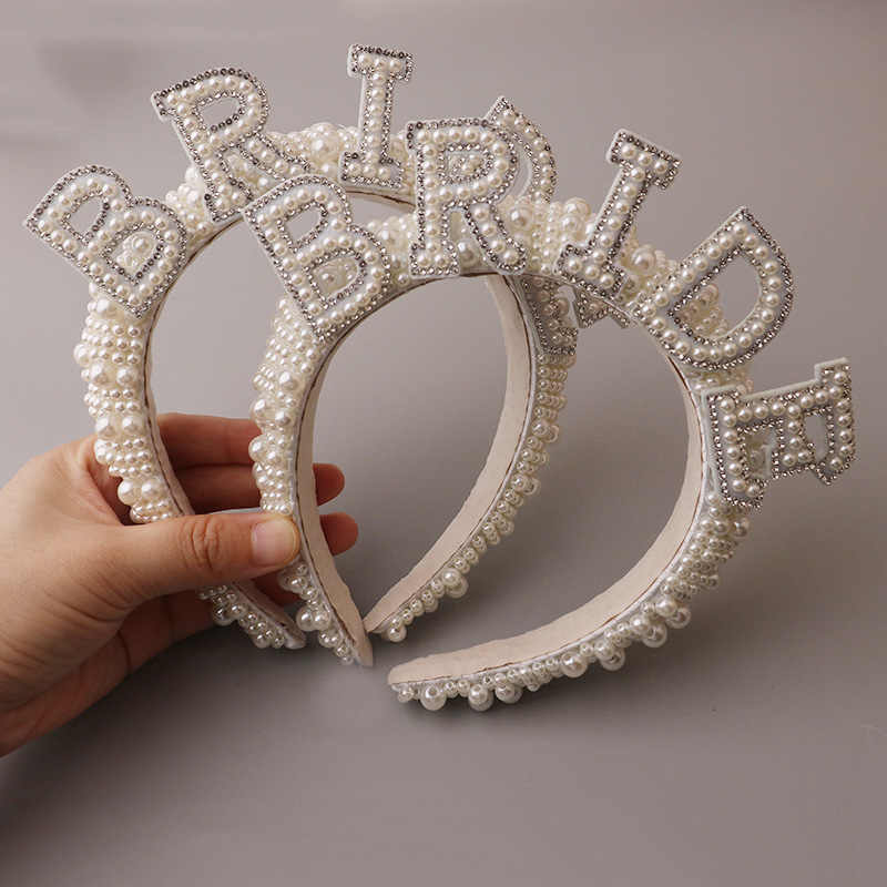 Bachelorette Crown Bridal Shower Bachelorette Party Hair Accessory