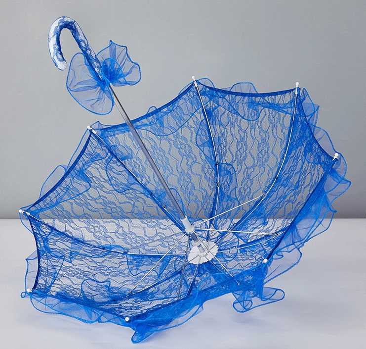 Bridal Lace Parasol Umbrella for Wedding Decoration