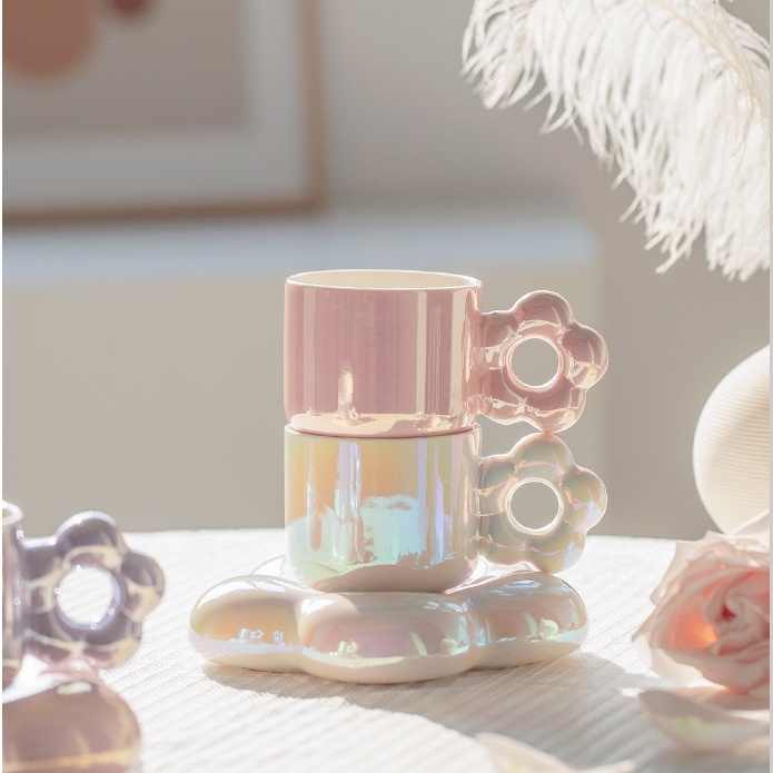 Luxury Ceramic Coffee Mug Set