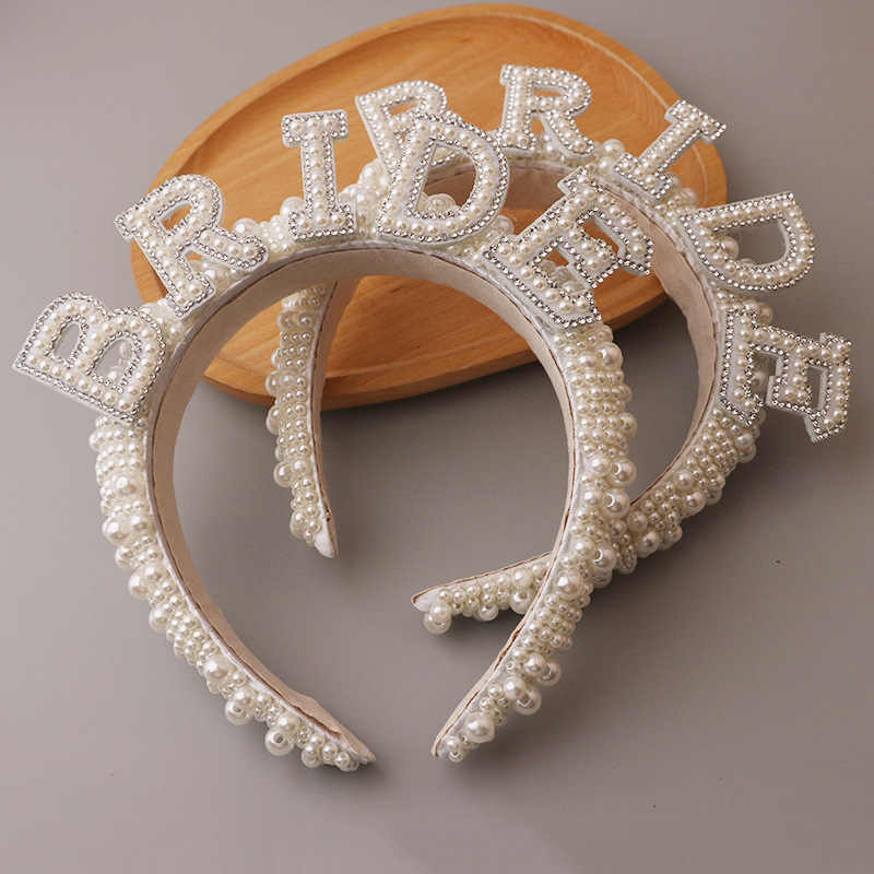 Bachelorette Crown Bridal Shower Bachelorette Party Hair Accessory