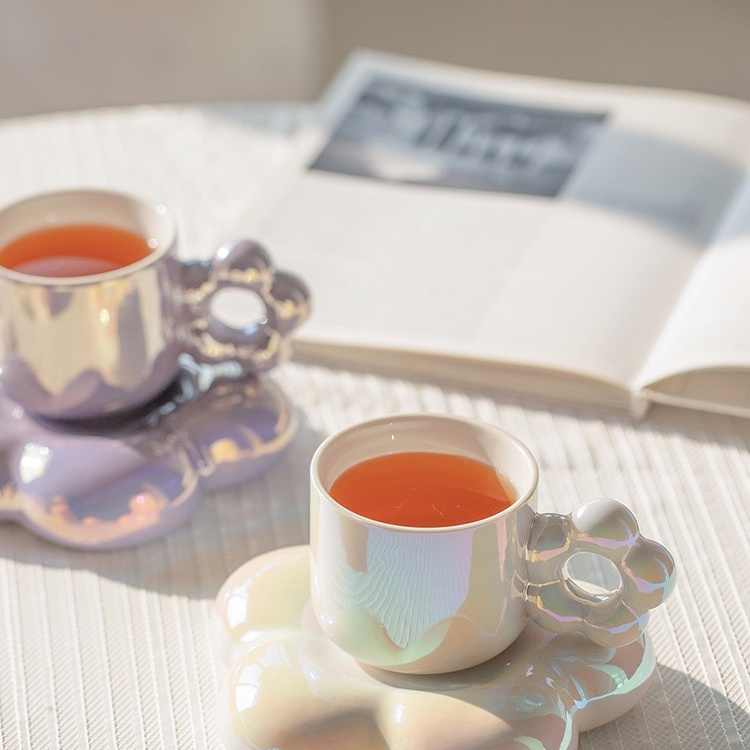 Luxury Ceramic Coffee Mug Set
