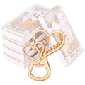 Heart Love Forever Bottle Openers for Wedding Favors