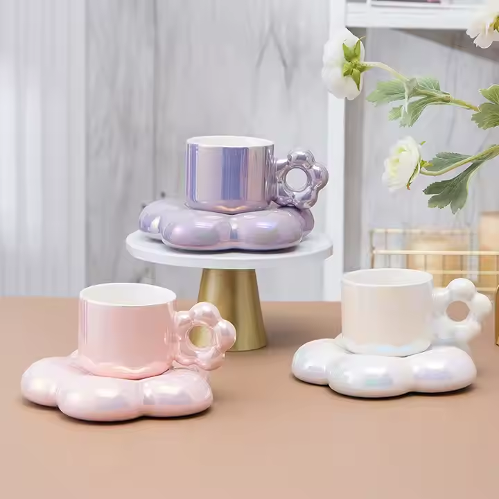 Luxury Ceramic Coffee Mug Set