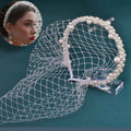 Bridal Retro Elegant Alloy Mesh Headband