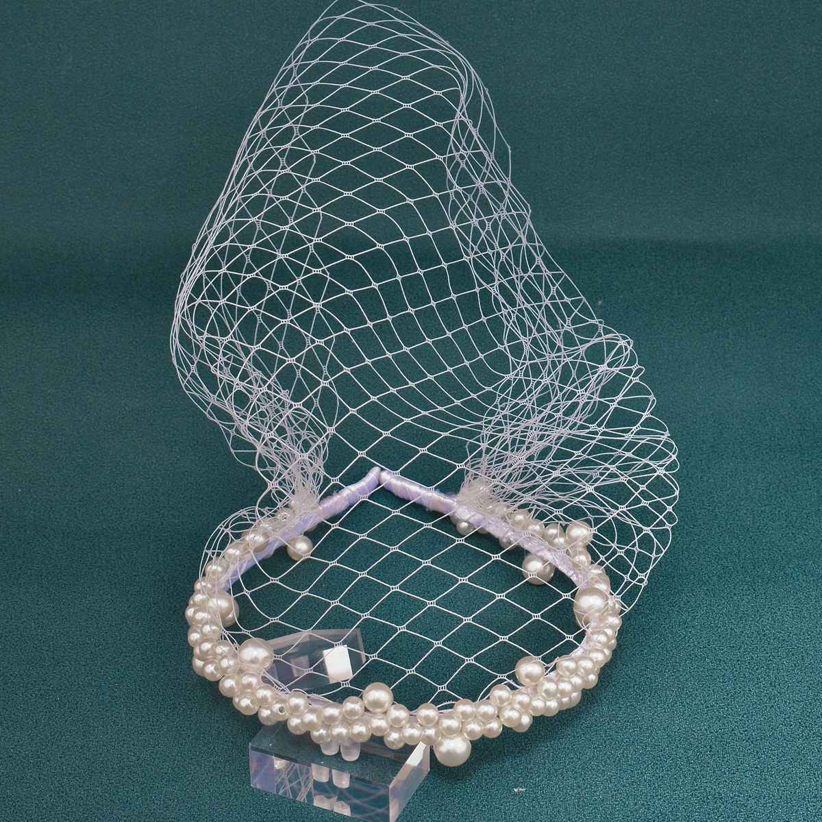 Bridal Retro Elegant Alloy Mesh Headband